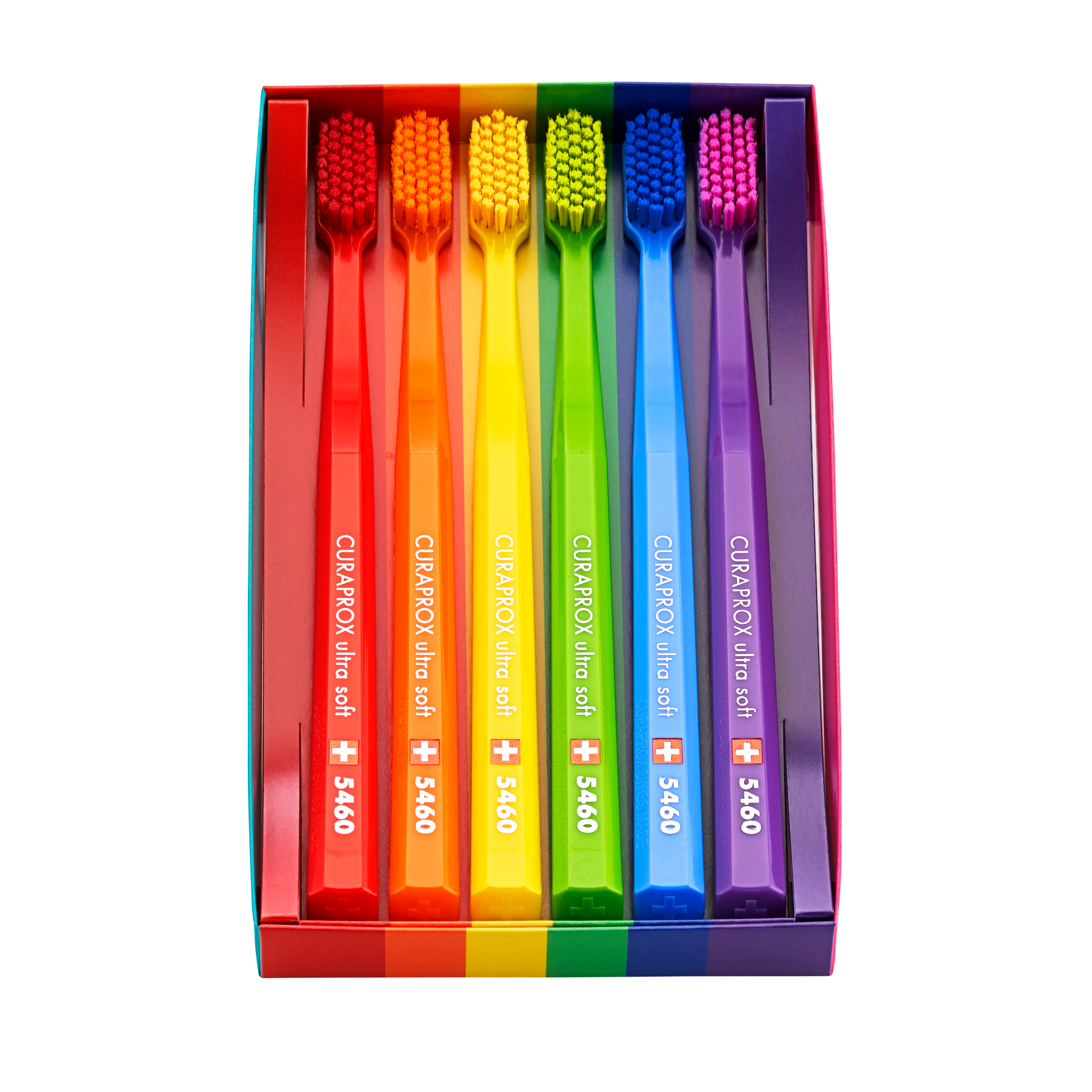 מברשות שיניים Curaprox CS 5460 Rainbow Edition – Love is Love