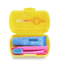 ערכת נסיעות בצהוב Travel set