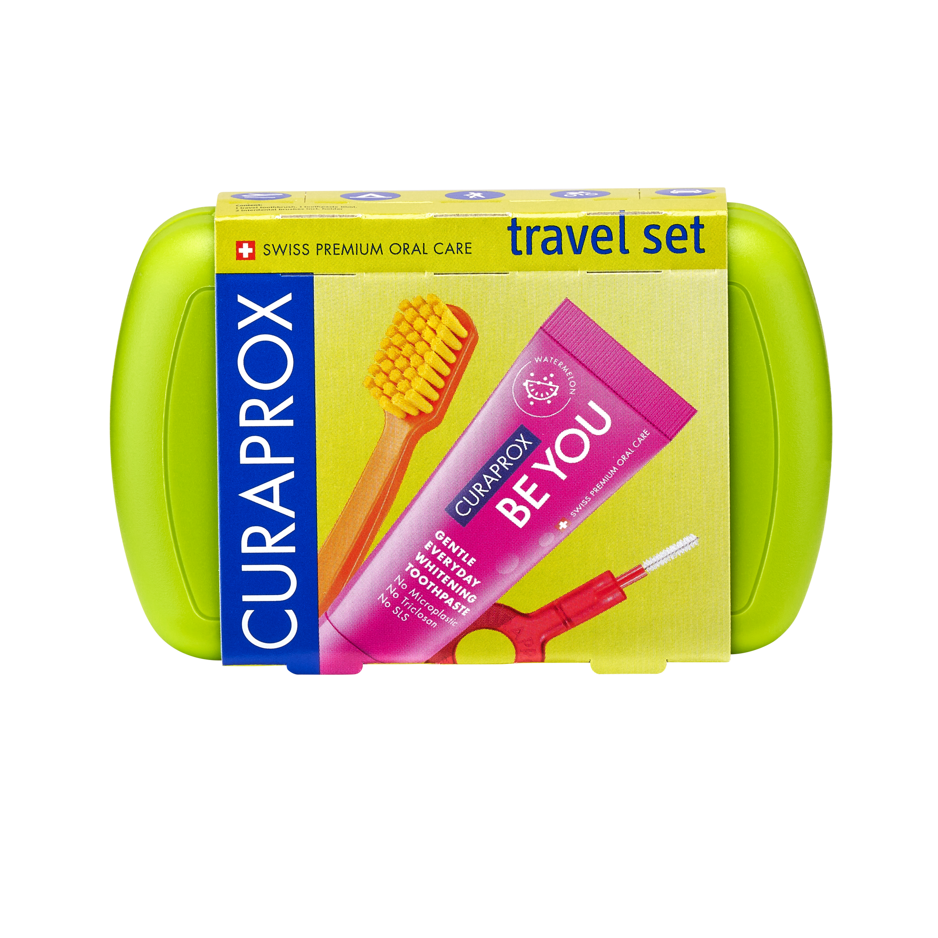 Travel set. Green