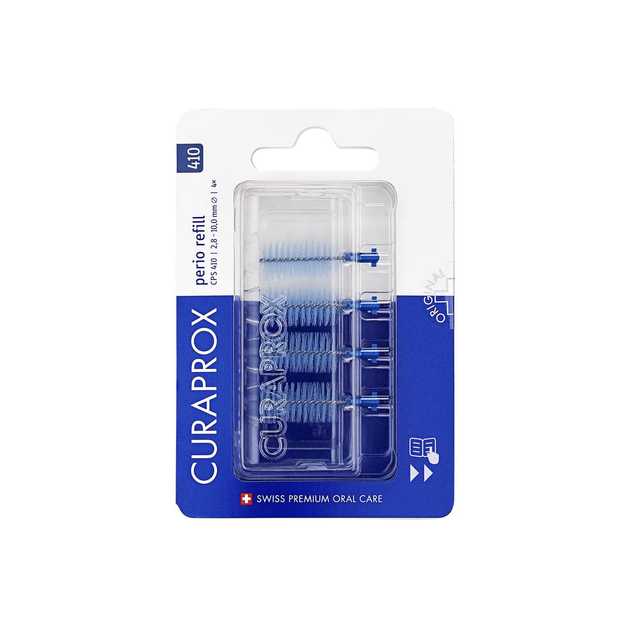 ראשי החלפה למברשות בין-שיניות Perio, CPS 410