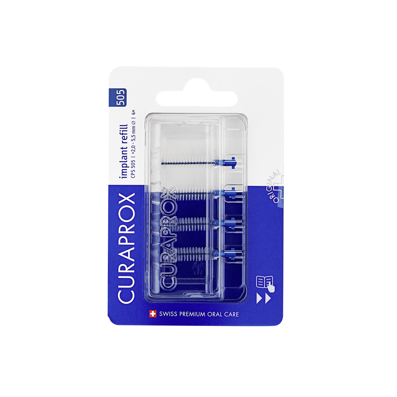 CPS 505 Implant refill 4x, blue