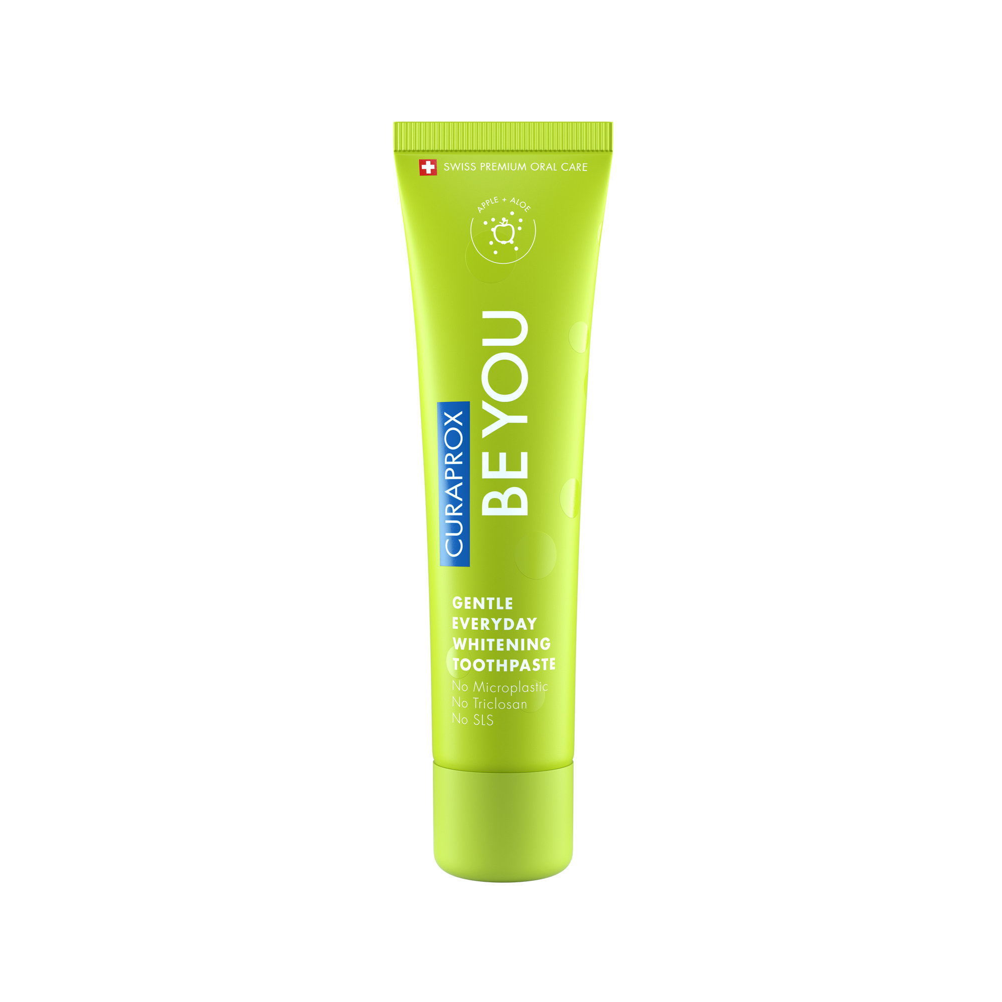 משחת שיניים בטעם תפוח ואלוורה BE YOU