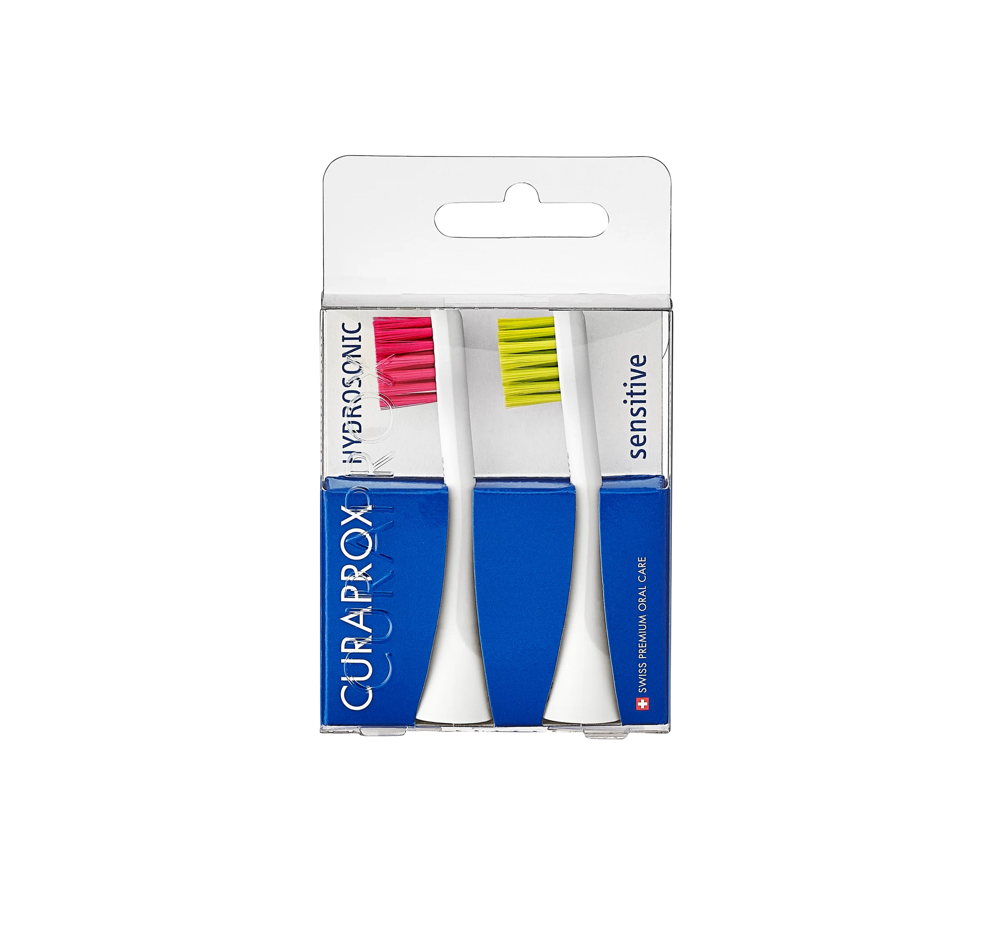 ראשי מברשת חשמלית להחלפה ורוד ירוק Hydrosonic Sensitive