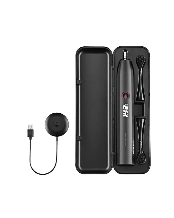 מברשת שיניים חשמלית Hydrosonic Black is White