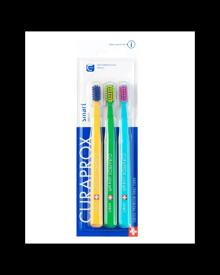 סט שלוש מברשות שיניים CS Smart