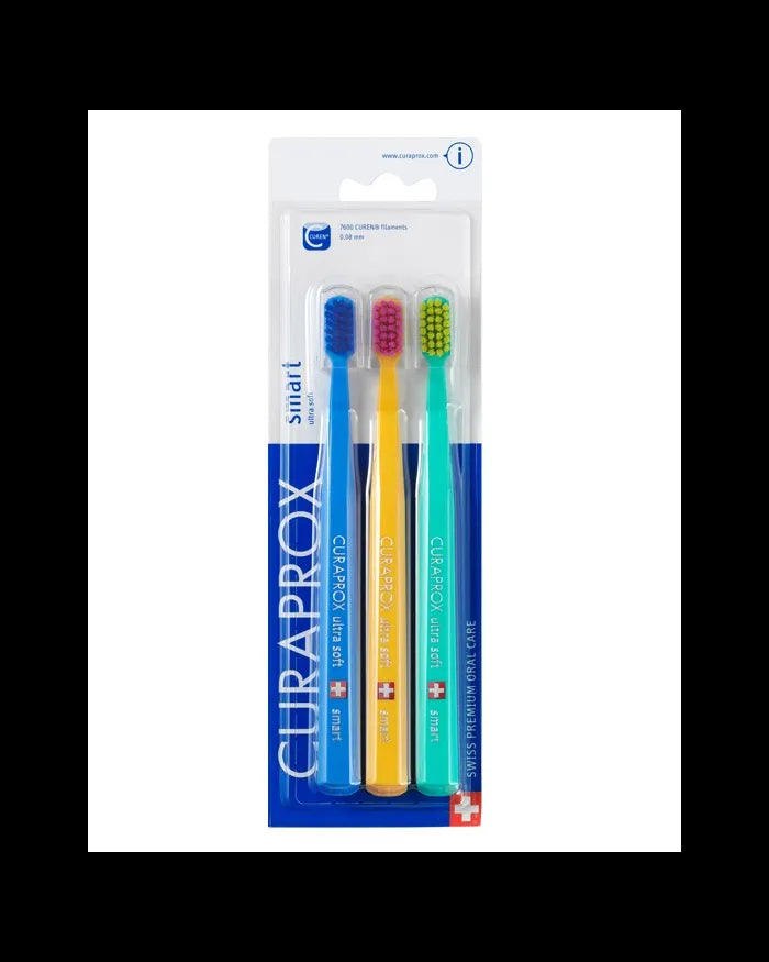 סט שלוש מברשות שיניים CS Smart